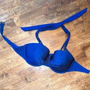 Venus Blue Bikini Top, Size D